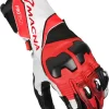 Guanti Moto Estivi Macna Protego Rosso Bianco Nero