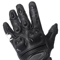 Guanti Moto Pelle Spyke TECH RACE ZERO Nero -Accessori Moto katringuanti moto pelle spyke tech race zero nero2 1