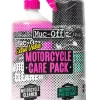 Kit Pulizia E Protezione Moto Muc-Off Duo Care Pack