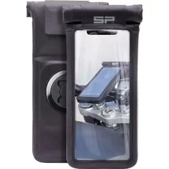 Kit Supporto Porta Smartphone Da Manubrio + Cover Impermabile Universale SP Connect SP MOTO BUNDLE UNIVERSAL CASE Medium Nero -Accessori Moto kit supporto porta smartphone da manubrio cover impermabile universale sp connect sp moto bundle universal case medium nero3