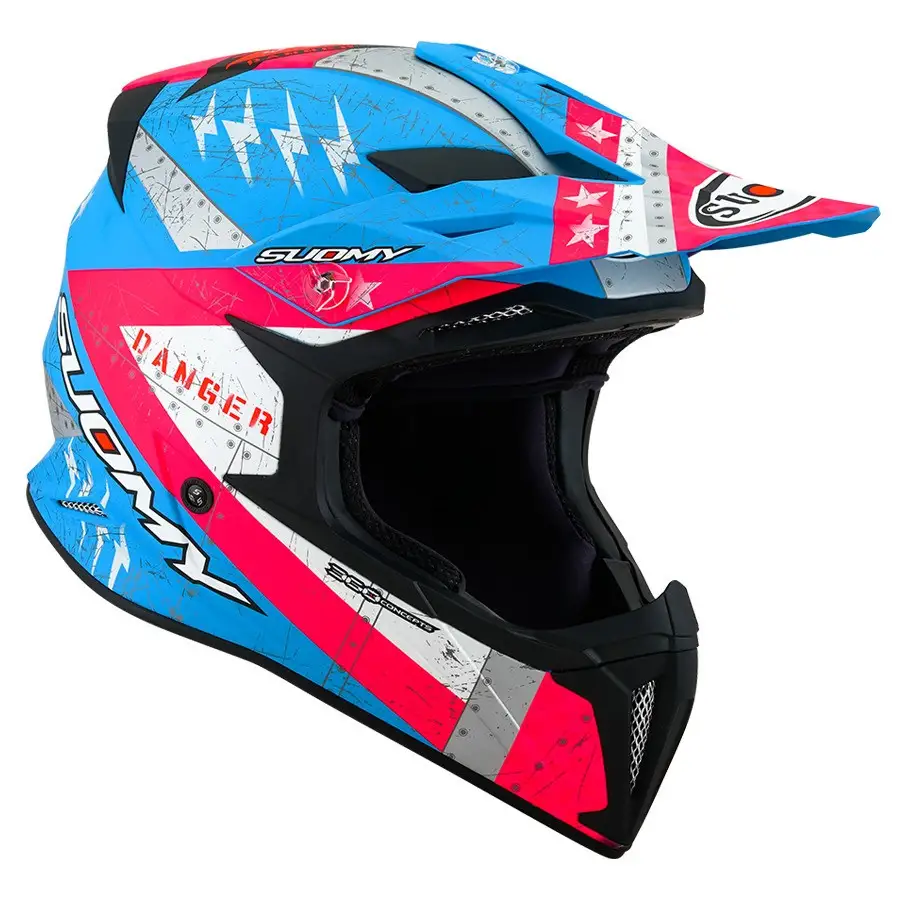 Casco Cross Suomy X-WING JETFIGHTER MATT Rosa 1 Casco Cross Suomy X-WING JETFIGHTER MATT Rosa