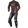 Tuta Moto Pelle Intera Berik LS1-171334 Nero Rosso
