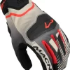 Guanti Moto Estivi Macna Lithic Nero Marrone Rosso