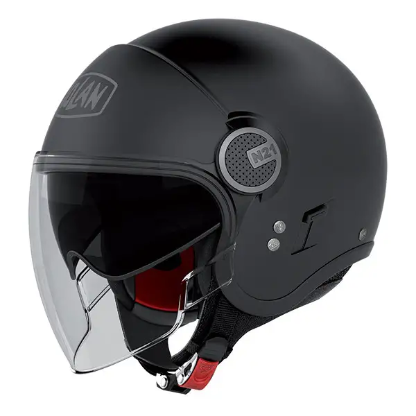 Casco Jet Nolan N21 Visor Classic Nero Opaco 1 Casco Jet Nolan N21 Visor Classic Nero Opaco