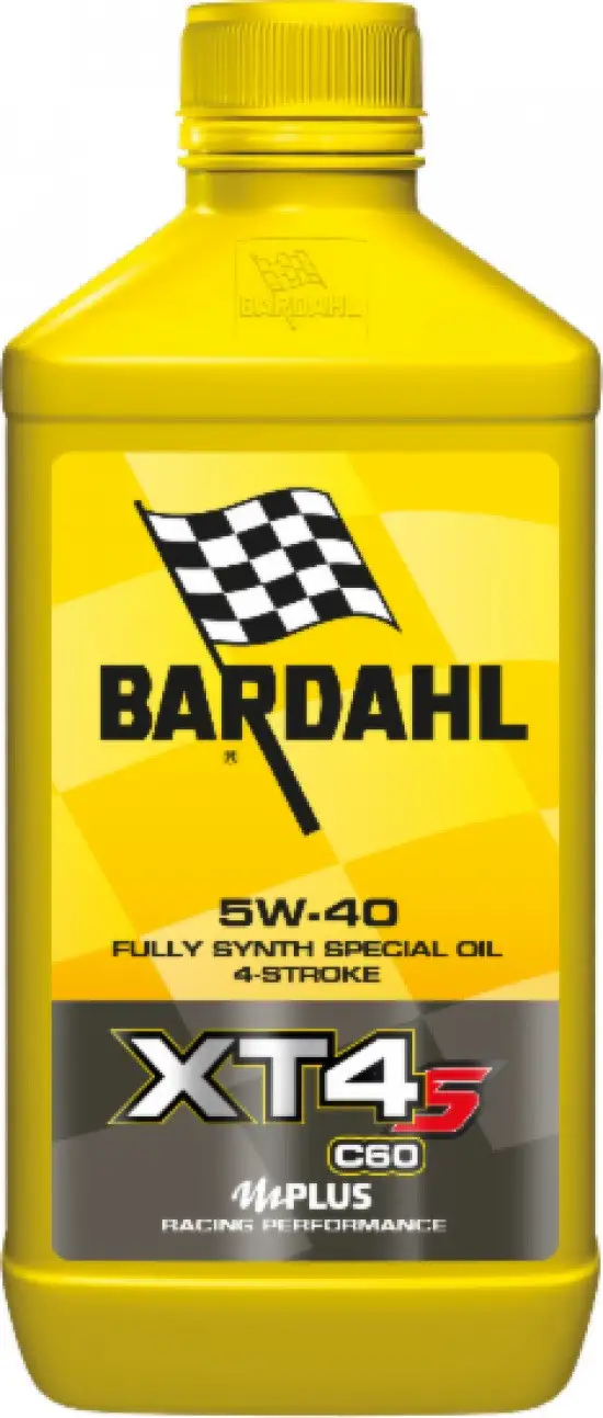 Olio Motore Lubrificante Bardahl XT4S C60 5W-40 1 Litro Per Motori 4T