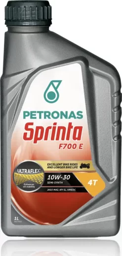 Olio Motore Lubrificante Petronas SPRINTA F700 E 10W-30 1 Litro Per Motori 4T