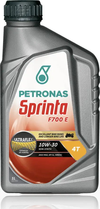 Olio Motore Lubrificante Petronas SPRINTA F700 E 10W-30 1 Litro Per Motori 4T