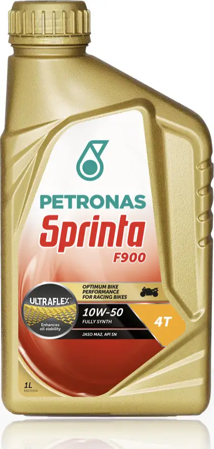 Olio Motore Lubrificante Petronas SPRINTA F900 10W-50 SN 1 Litro Per Motori 4T
