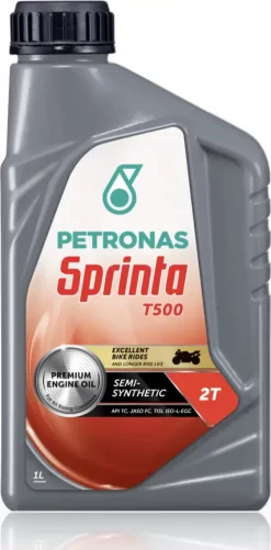 Olio Motore Lubrificante Petronas SPRINTA T500 1 Litro Per Motori 2T