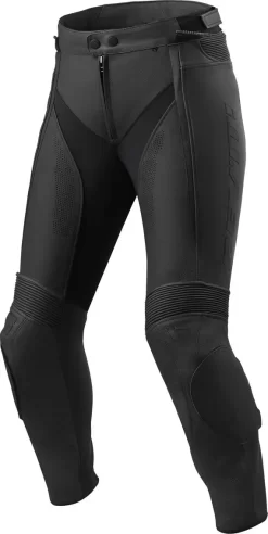 Pantaloni Moto Donna Pelle Rev'it Xena 3 Ladies Nero