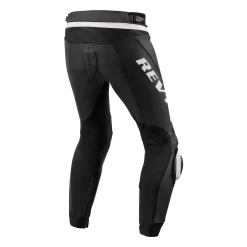 Accessori Moto -Accessori Moto pantaloni moto pelle rev it apex nero bianco2