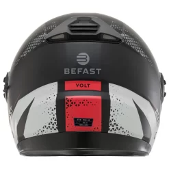 Kit Coppia Volt Bianco Rosso Nero - 2 Caschi Jet Befast Con Omologazione ECE 06 -Accessori Moto peh138ucwrb d 1