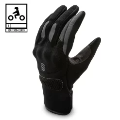 Guanti Moto Estivi Befast ISLAND CE Certificati Nero
