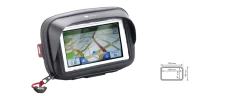 Porta Smartphone E GPS Universale Givi S954B Nero