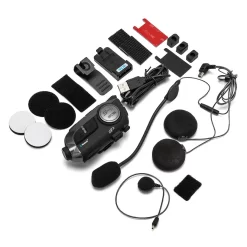 Interfono Bluetooth Universale SCS S-11 Con Videocamera Doppio -Accessori Moto prodotti piccoli s 11 01 compo 1