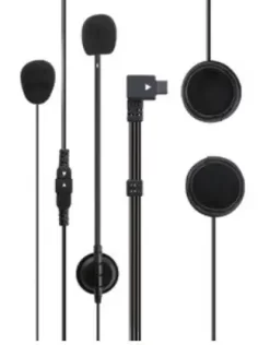 Ricambi Midland Linea BT-BT1-BT2 Kit Audio Microfono + 2 Altoparlanti