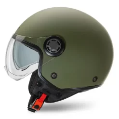 Kit Coppia Rapid III Verde Militare Opaco - 2 Caschi Jet Befast Doppia Visiera 9 Kit Coppia Rapid III Verde Militare Opaco - 2 Caschi Jet Befast Doppia Visiera -Accessori Moto rapid matt military green laterale sx 1 1