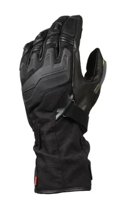 Guanti Moto Estivi Pelle E Tessuto Macna Revenge 2 Outdry Nero