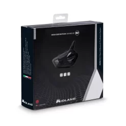 Interfono Bluetooth Midland BT RUSH RCF Singolo -Accessori Moto scatola rcf sing