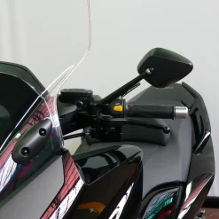 Specchio Retrovisore Universale FAR 7017 Omologato Biposizione Destro O Sinistro Nero -Accessori Moto specchio retrovisore universale far 7017 omologato biposizione destro o sinistro nero3