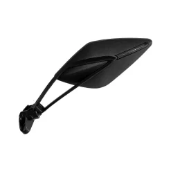Specchio Retrovisore Universale Sinistro FAR 7461 Omologato Per Moto Attacco Carena Nero