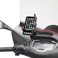 Supporto A Pinza Universale Givi S921 Per Smartphone E Gps -Accessori Moto supporto a pinza universale givi s921 per smartphone e gps 3