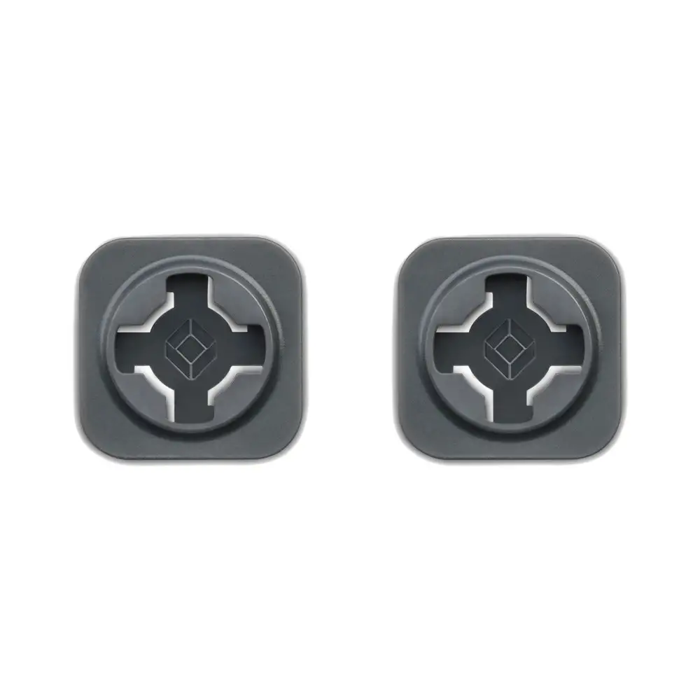 Supporto Adesivo Cube X-Guard Femmina Nero 2 Pezzi 1 Supporto Adesivo Cube X-Guard Femmina Nero 2 Pezzi