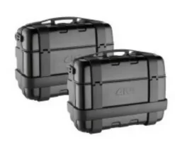 Coppia Valigie Laterali Givi Trekker 46 Litri Nero