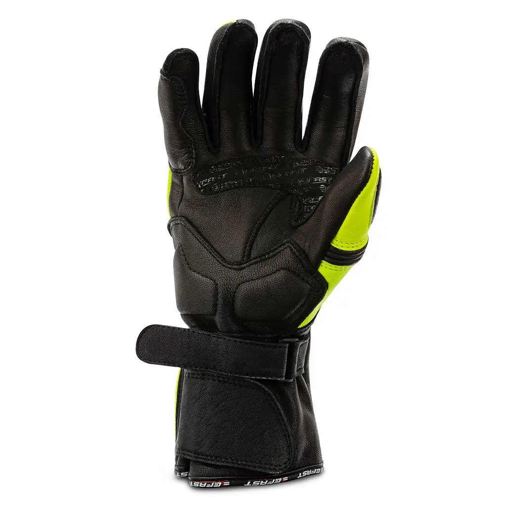 Guanti Moto Pelle Racing Befast TRONIC Certificati CE Nero Giallo 2 Guanti Moto Pelle Racing Befast TRONIC Certificati CE Nero Giallo - immagine 2