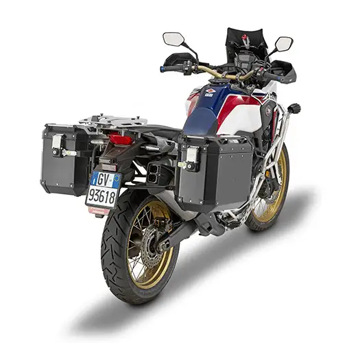 Valigia Laterale Destra Givi Trekker Outback 48lt Monokey In Alluminio Nero - immagine 2