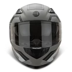 Kit Coppia Ventus Argento Nero - 2 Caschi Integrali Befast -Accessori Moto ventus argento nero fronte 1