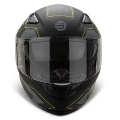 Kit Coppia Ventus III Nero Giallo - 2 Caschi Integrali Befast -Accessori Moto ventus nero giallo fronte 2
