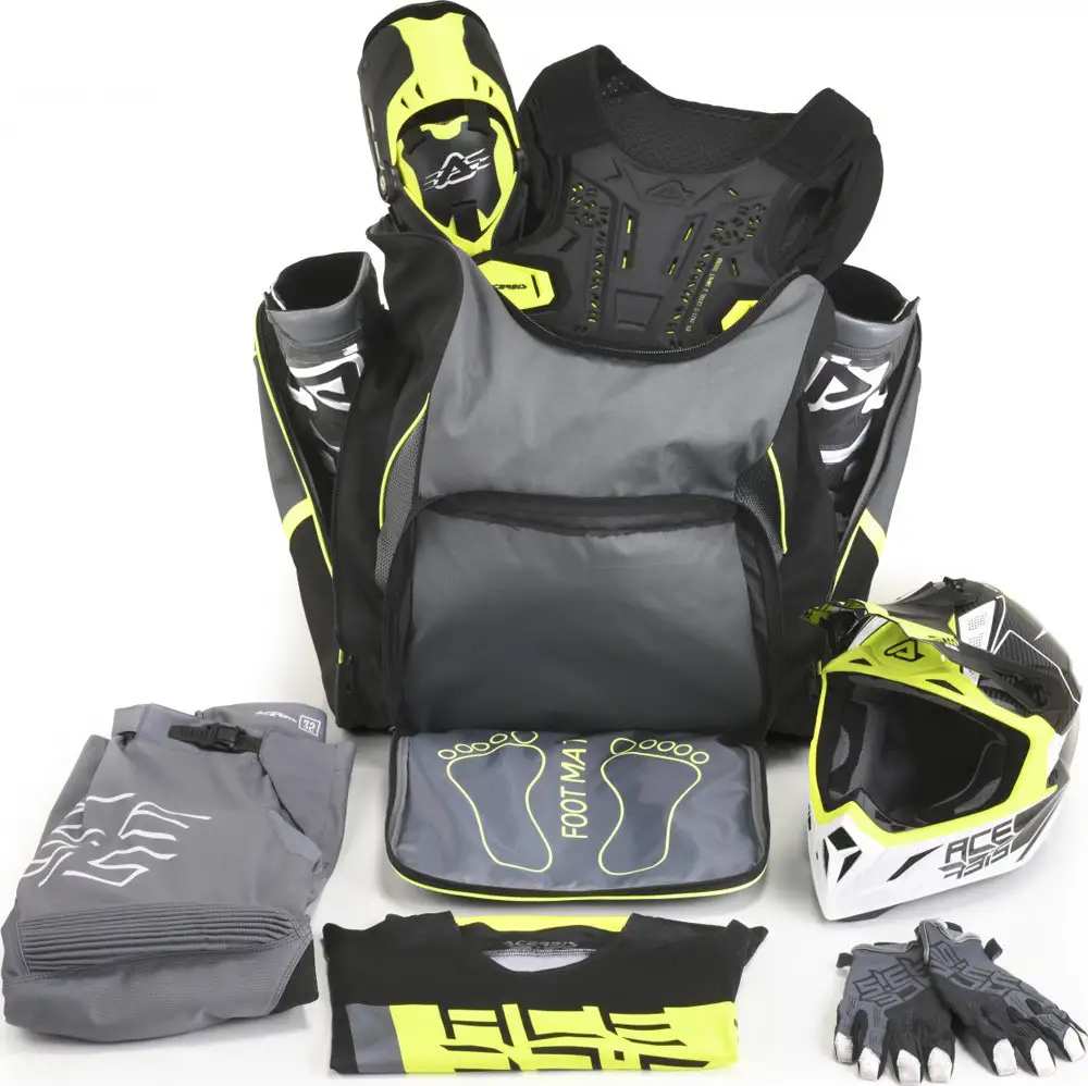 Zaino Moto Acerbis JERLA BAG Nero Giallo 4 Zaino Moto Acerbis JERLA BAG Nero Giallo - immagine 4
